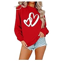 Womens Western Shirts Gifts for Couples Turtle Neck Long Sleeve Tops Going Out Dressy Womens Crop Tops