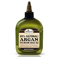 Difeel Premium Natural Hair Oil - Argan Oil 7.1 ounce (2-Pack)