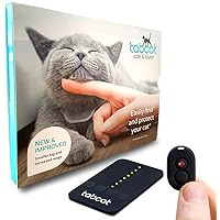 Tabcat v2 Cat Tracker - Includes 2 Tags, No Subscription Needed - Lightweight Collar Tag for Cats and Kittens - Indoor & Outdoor Use – More Accurate Than GPS for Your Pet