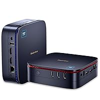 Blackview MP60 Mini PC 16GB DDR4 RAM 512GB M.2 SSD, Gaming Computer with Processor Intel N5095, VESA/Home/Business Mini Desktop, 4K HD Dual HDMI Gigabit Ethernet