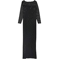 St. John Womens Shimmer Gown Dress