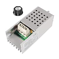 AITRIP 1PACK AC 110V 120V 220V 230V 10000W High Power SCR Motor Speed Controller Voltage Regulator Dimming Attemperation Thermoregulation Board