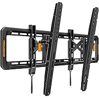 Advanced Tilt TV Wall Mount, UL-Listed Wall Mount TV Bracket for Most 42-90 inch TVs up to 150 lbs, Full Tilt with 6-inch Arm Extension, Fits 16″/24″ Wood Studs, Max VESA 600x400mm, PGAT2