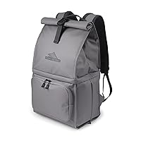 High Sierra Beach N Chill Cooler Backpack, Steel Grey/Mercury, One Size