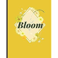 Bloom: Vegetable and Flower Garden Log Book for Gardening Lovers, Keep Track of your Plants