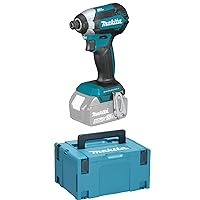 Makita DTD 153 ZJ 18 V Battery-Powered Brushless Impact Wrench Solo in Makpac - Without Battery, without Charger