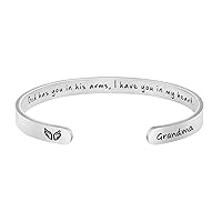 𝐌𝐞𝐦𝐨𝐫𝐢𝐚𝐥 𝐁𝐫𝐚𝐜𝐞𝐥𝐞𝐭 for Women In Memory of Jewelry Gift Sympathy Remembering Loss of One You Loved Cuff Bracelets