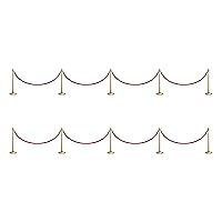 Stanchion Party and Photo Props Pack of 2