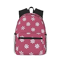 Snowflake Print Pattern Backpack Fashion Printing Backpack Light Backpack Casual Backpack With Laptop Compartmen