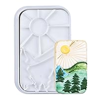 Flycalf Camping Cookie Cutter with Plunger Stamps 3D Forest Gifts Cake Decoration for DIY Biscuit Cutter Baking PLA Cake Mold for Kitchen 4