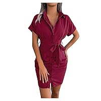 Women's Casual Dresses Fashion Solid Color Sexy Shoulder Strap Wrapped Hip Dress Summer 2024, S-2XL