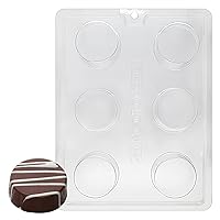 Cybrtrayd Life of the Party Plain Cookie Chocolate Candy Mold in Sealed Protective Poly Bag Imprinted with Copyrighted Cybrtrayd Molding Instructions