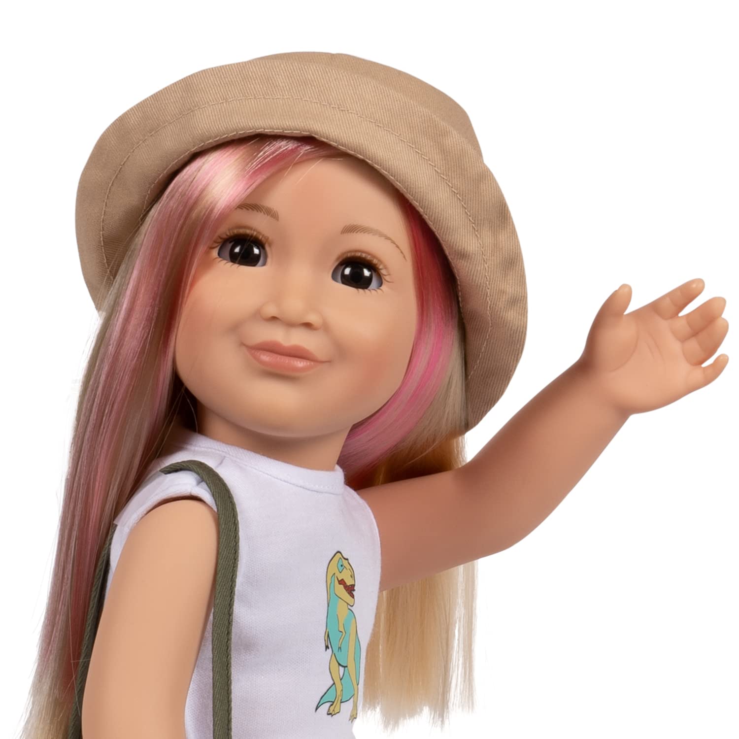 Adora Amazing Girls 18 Doll, Dino Lucy with Safari Outfit (Amazon Exclusive)