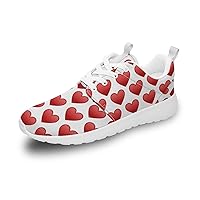 Love Valentine Running Shoes Women Sneakers Walking Gym Lightweight Athletic Comfortable Casual Fashion Shoes