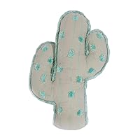 Mon Ami Soft Plush Cactus Toy, Turquoise, 1Pc, Green - 19