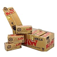 Raw Rolls Classic Rolling Paper King Size 55mm 3 Meter (9') Full Box of 12 Pack