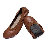 Women's Ballet Flats Classic Round Toe Flats Shoes Casual Comfort Slip On Soft Walking Shoes