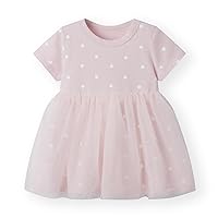 Adorable Baby Girl Polka Dot Tulle Summer Dress Toddle Party Princess Birthday Dress