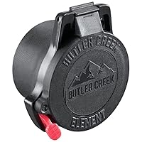 Butler Creek Element Scope Cap Eye Piece 42-47mm for Riflescopes in Black EEP2