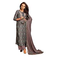 Indian Ethnic Chanderi Silk Khati Gotta Patti Hand Work Punjabi Muslim Salwar Kameez Women Festival Suit 19