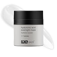 PCA SKIN Hyaluronic Acid Overnight Face Mask, Night Skincare Face Mask, Helps Boost Skin Radiance and Hydrates Skin Overnight, Best for Dry, Oily, Normal, Combination, and Sensitive Skin, 1.8 oz Jar