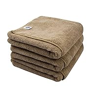 Chemical Guys MIC36203 Workhorse XL Tan Professional Grade Microfiber Towel, Leather & Vinyl (Safe for Car Wash, Home Cleaning & Pet Drying Cloths) 24