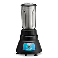 Commercial Countertop Bar Blender, BevBasix™ Light Duty 1/2 HP with 32 oz Stainless Steel Container, Made in the USA, Professional Foodservice Use for Frozen Cocktail Drink, Dips, Smoothies