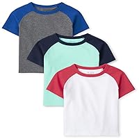 Toddler Boys Raglan Top 3-Pack