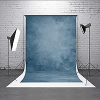 5x7ft Blue Fabric Mottled Abstract Photography Backdrops Portrait Photo Booth Background Seamless Photo Backdrop