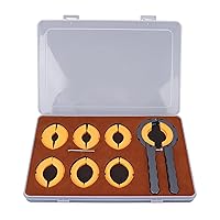 Watch Bezel Ring Opener Kit - Professional Alloy Watch Bezel Remover Watch Repair Tool Kit with Plastic Storage Box for Watchmakers Watch Repairing Protective Cover Removal