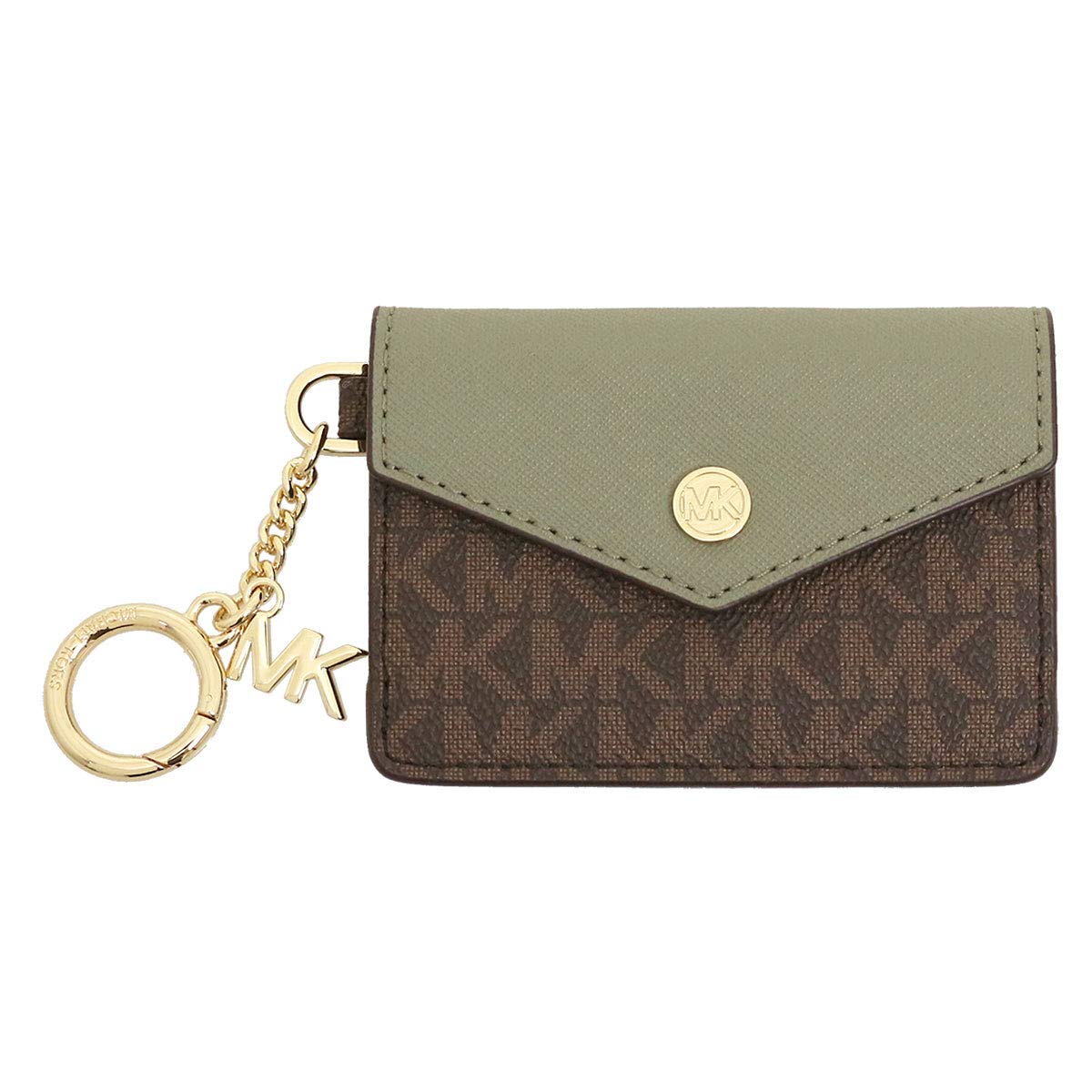 MICHAEL MICHAEL KORS Logoprint faux texturedleather wallet  Sale up to  70 off  THE OUTNET
