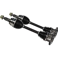GSP PNCV10143 CV Axle Shaft Set for Select 2007-16 Cadillac, Chevrolet, and GMC Full-Size Trucks and SUVs - FRONT - Set of 2 (Left and Right)