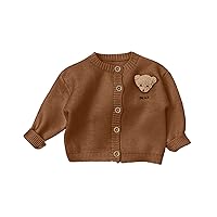 Boys Tops Kids Sweater T-Shirt for 18 Years Baby Girl Boy Knit Cardigan Sweater Kid Spring Fall Pockets Fashion