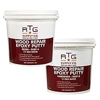 RTG Wood Repair Epoxy Putty (2-Quart Kit)