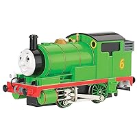 Bachmann Trains - THOMAS & FRIENDS PERCY THE SMALL ENGINE w/Moving Eyes - HO Scale,unisex-children, Black, 0.5 Liters