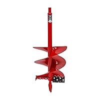 EARTHQUAKE 42540 5 Gallon Rapid Fire Planting Bit, Red