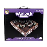 WarLock Tiles: Town & Village II - Full Height Plaster Walls | WizKids