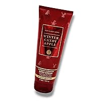 Baꞎh aпd Body Works Body Cream 8 FL OZ (Packaging may vary) (Winter Candy Apple)