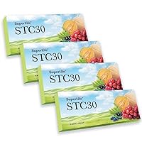 Stem Cell Supplement (4packs60 sact,) Reverse Your Biological Clock with Superlife Stc30, Immunity Booster ! Restore and Reactivate Cells (1pk is 15sact), Green