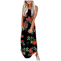 shitou Women's Casual Summer Ruffle Layer A-Line Midi Dress Puffy Short Sleeve Square Neck Smocked Tiered Ruffle Dresses