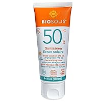 Kids Sun Milk SPF 50 - Gentle on the Skin - Effective Protection against Harmful Rays - Mineral-Based Filters Sunscreen Cream - Water Resistant - No Perfume - Non-Sticky - Vegan - 3.4 oz