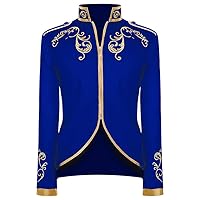 Men's Tux Dress Blazer Gold Sequins Floral Suit Party Dinner Prom Slim Fit Stylish Blazer Sport Coat