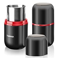 COOL KNIGHT Herb Grinder [large capacity/fast/Electric ]-Spice Herb Coffee Grinder with Pollen Catcher/- 7.5