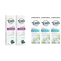 Fluoride-Free Antiplaque & Whitening Toothpaste with Tom's of Maine, Natural Rapid Relief Sensitive Toothpaste, Natural Toothpaste, Sensitive Toothpaste,