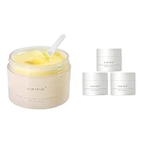 Kimtrue Makeup Remover Meltaway Cleansing Balm Gentle for All Skin, 1 Full Size 100g + 3 Travel Size (15g x3), total 145g