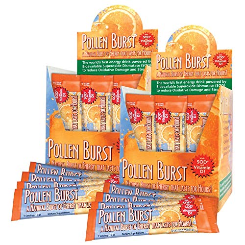 PROJOBA POLLEN BURST Energy Drink - 30 PACKETS - 2 Boxes