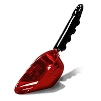 Platinum Pets 8-Ounce Stainless Steel Pet Food Scoop, Candy Apple Red (FDSCP8RED)