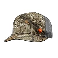 Nomad Men's Mark Flatbill Trucker Camo Hat with Sun Protection