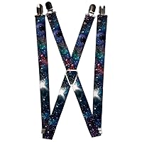 Buckle-Down Men's Suspender-Galaxy