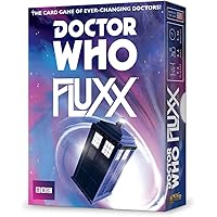 Looney Labs Doctor Who Fluxx Card Game - Whovian Delight with Quick Rounds